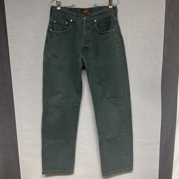 Aviatic Other - Vtg Aviatic Blue Green Button Fly Jeans - Italy - READ 31" Waist 30" Inseam Teal